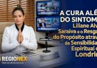 Liliane Alves Saraiva explica como técnicas milenares e espiritualidade tratam a causa da exaustão em Londrina