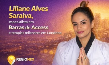 Liliane Alves Saraiva une técnicas milenares e sensibilidade espiritual para tratar a exaustão em Londrina