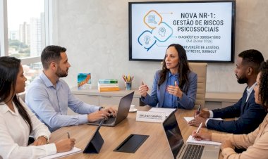 NR-1 e Saúde Mental: Sirlene Campos orienta empresas sobre a obrigatoriedade do GRO/PGR até 2026