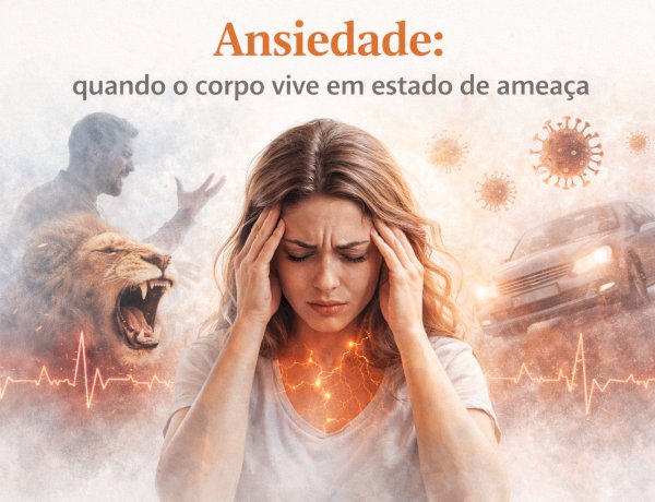 Ansiedade: quando o corpo vive em estado de ameaça