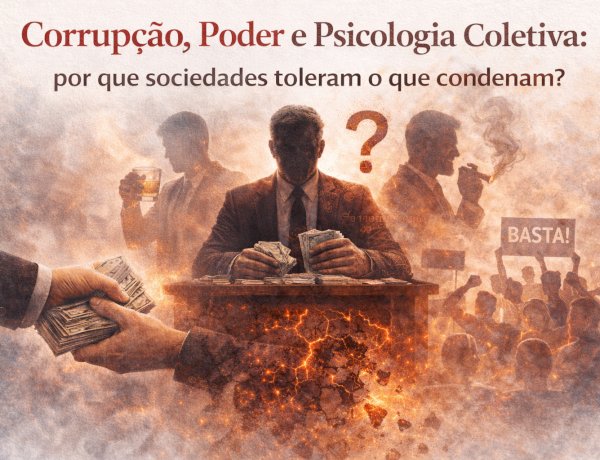 Corrupção, Poder e Psicologia Coletiva: por que sociedades toleram o que condenam?