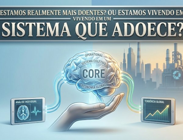 Estamos realmente mais doentes  ou estamos vivendo em um sistema que adoece?