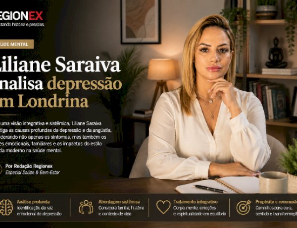 Perspectiva de mercado e rigor clínico: Liliane Saraiva analisa a busca por abordagens sistêmicas no tratamento da depressão em Londrina