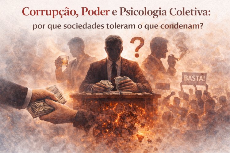 Corrupção, Poder e Psicologia Coletiva: por que sociedades toleram o que condenam?