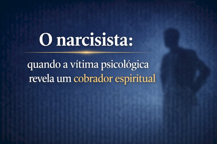 O narcisista: quando a vítima psicológica revela um cobrador espiritual