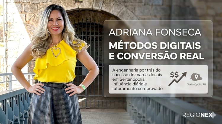 Adriana Fonseca desmistifica mitos sobre engajamento digital e orienta comerciantes de Sertanópolis